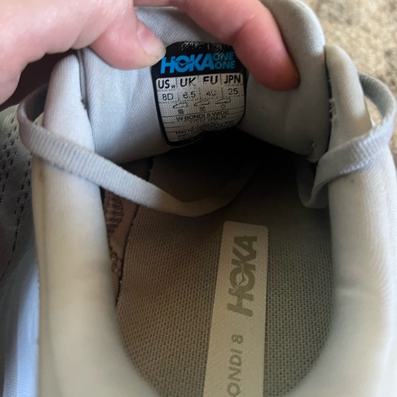 Hoka Bondi 8 Running Shoes Womens 8 WIDE - Picture 6 of 8